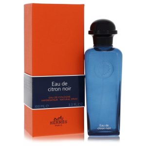Eau De Citron Noir by Hermes    Eau De Cologne Spray 3.3 oz