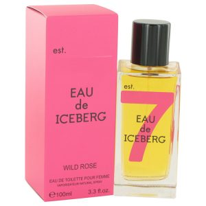 Eau De Iceberg Wild Rose by Iceberg  Eau De Toilette Spray 3.4 oz