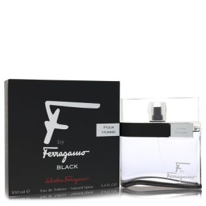 F Black by Salvatore Ferragamo   Eau De Toilette Spray 3.4 oz