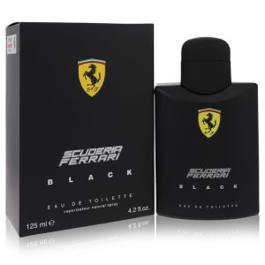 Ferrari Scuderia Black by Ferrari   Eau De Toilette Spray 4.2 oz