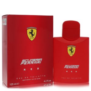 Ferrari Scuderia Red by Ferrari   Eau De Toilette Spray 4.2 oz
