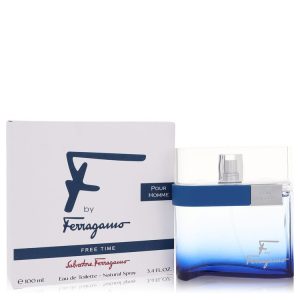 F Free Time by Salvatore Ferragamo   Eau De Toilette Spray 3.4 oz