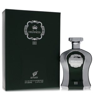 His Highness Green by Afnan    Eau De Parfum Spray 3.4 oz