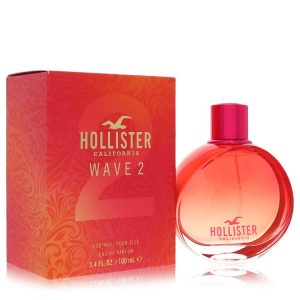 Hollister Wave 2 by Hollister  Eau De Parfum Spray 3.4 oz