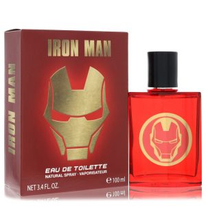 Iron Man by Marvel   Eau De Toilette Spray 3.4 oz