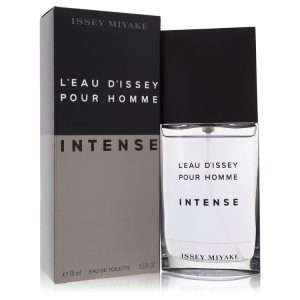 L'eau D'Issey Pour Homme Intense by Issey Miyake   Eau De Toilette Spray 2.5 oz