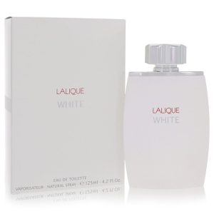 Lalique White by Lalique   Eau De Toilette Spray 4.2 oz