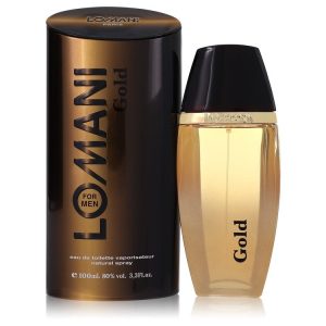 Lomani Gold by Lomani   Eau De Toilette Spray 3.3 oz