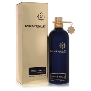 Montale Amber & Spices by Montale    Eau De Parfum Spray 3.3 oz
