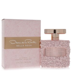 Bella Rosa by Oscar De La Renta  Eau De Parfum Spray 3.4 oz