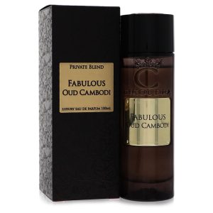 Private Blend Fabulous Oud Cambodi by Chkoudra Paris  Eau De Parfum Spray 3.3 oz