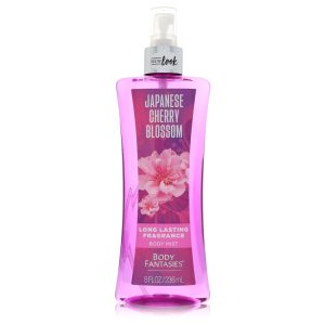 Body Fantasies Signature Japanese Cherry Blossom by Parfums De Coeur Body Spray 8 oz