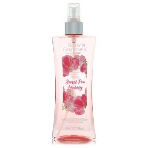 Body Fantasies Signature Pink Sweet Pea Fantasy by Parfums De Coeur Body Spray 8 oz
