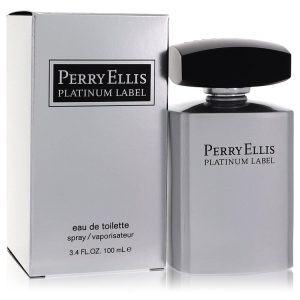 Perry Ellis Platinum Label by Perry Ellis   Eau De Toilette Spray 3.4 oz