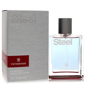 Swiss Army Steel by Swiss Army Eau De Toilette Spray 3.4 oz