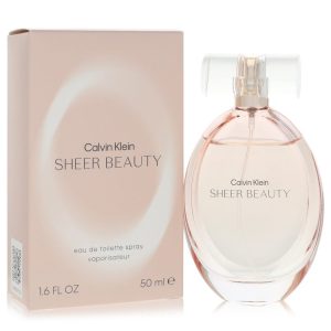 Sheer Beauty by Calvin Klein Eau De Toilette Spray 1.7 oz