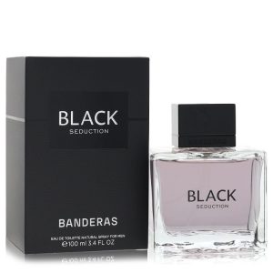 Seduction In Black by Antonio Banderas   Eau De Toilette Spray 3.4 oz