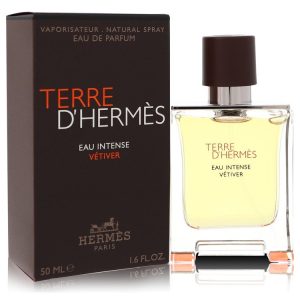 Terre D'hermes Eau Intense Vetiver by Hermes   Eau De Parfum Spray 1.7 oz