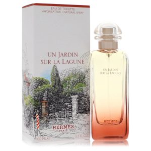 Un Jardin Sur La Lagune by Hermes  Eau De Toilette Spray 3.3 oz